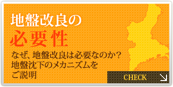 地盤改良の必要性 なぜ、地盤改良は必要なのか？地盤沈下のメカニズムをご説明