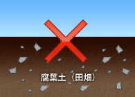 ［画像］地盤が固まらない